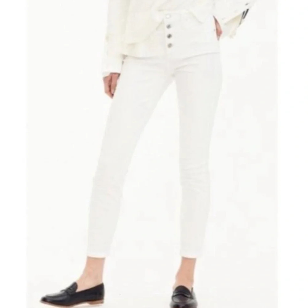 NWT JCrew High Waisted Skinny Toothpick Jean 27 Tall